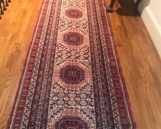 VintageTurkish Heriz hallway runner