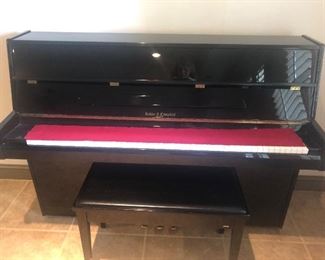 Baby grand piano