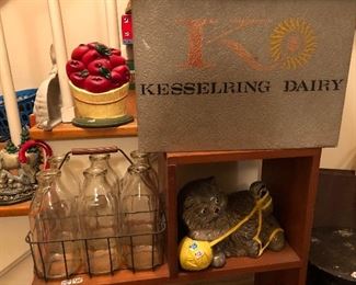 6 bottle carrier & Kesselring Dairy porch box