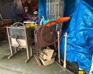 Antique corn shellers