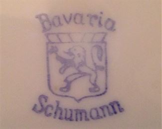 Schumann plates from Bavaria in Germany