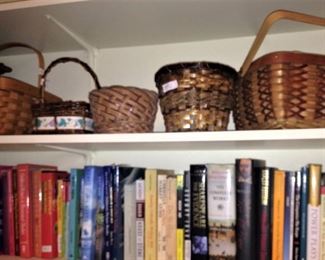 Books and baskets