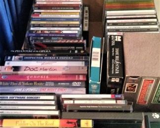 Movies and CD's