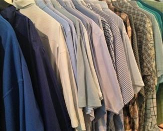 Consigned shirts - L.L. Bean, Ralph Lauren, Magellan, Orvis, Land's End, and others (size - most  are 2X)