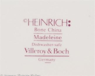 Villeroy & Boch Bone China - Madeleine