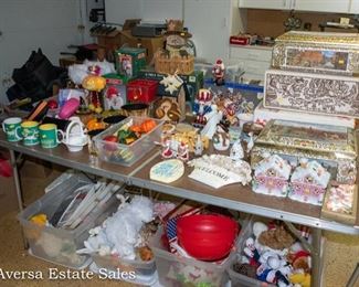 GARAGE PACKED with Holiday and Christmas