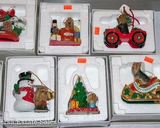 Hallmark Scotty Dog Christmas Ornaments
