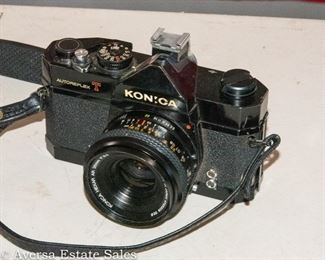 Vintage Konica AutoPlex T Camera