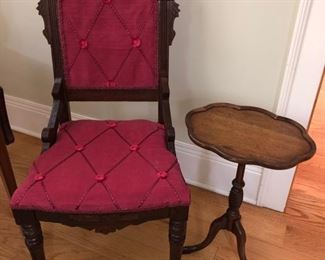 Eastlake chair - 37” high - $75