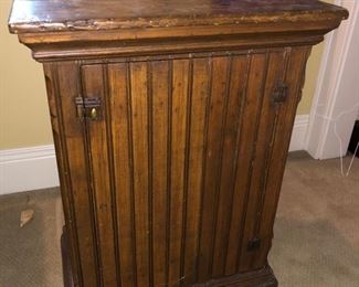 Small antique cabinet - 24” wide x 15” deep x 31” high - $100