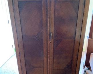 Antique Fitrobe wardrobe made in England