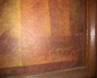 PRINT  faint artist name, not real art