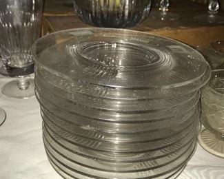 Val St. Lambert “State Regent” salad plates 60.00