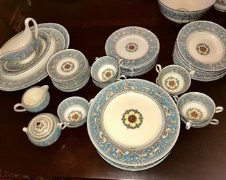 Wedgewood “Florentine” 12 place setting 600.00. Serving pieces sold separately