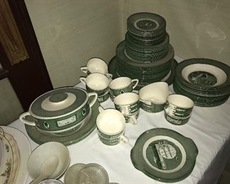 Royal China “Colonial Homestead” sold as SET 100.00