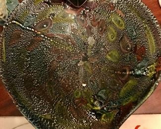 Murano Heart Shaped Bowl 30.00