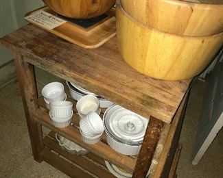 Cart 40.00      Salad Bowls 20.00 each