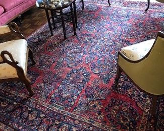 Persian living room rug, 139” x 101”