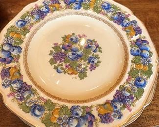 set of 6 Florentine pattern