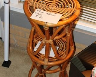 Rattan stools