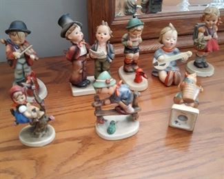 Vintage hummel figurines