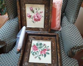 Beautiful vintage , turn of the century , hand crafted frames. In beautiful condition.
