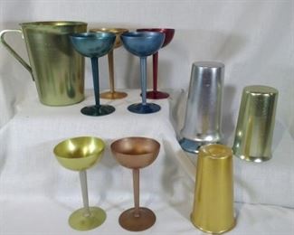 mixed brands of aluminum drinkware