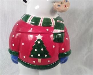 Coco Dowley Polar Bear Cookie Jar