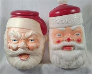 Vintage 1973 Plastic Cookie Jars