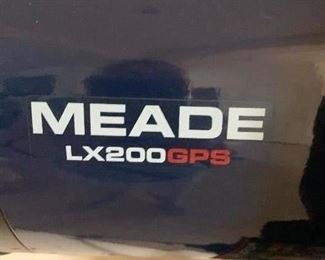 Lot 2-Meade LX200 GPS