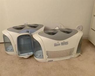 Lot 51- lot of 2 Holmes humidifiers $50 each NOW $25 Each