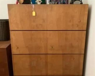 Lot 59- handmade tall boy dresser 32”x24”x46” -$95