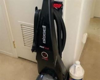 Lot 63-Bissell pro heat carpet cleaning vacuum $50