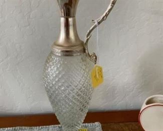 Lot 97- crystal vase large $25 NOW $15