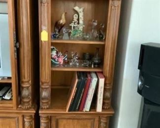 Lot 111 - Bookcase with storage 27x26x75  all 3 pieces for $400 NOW $300