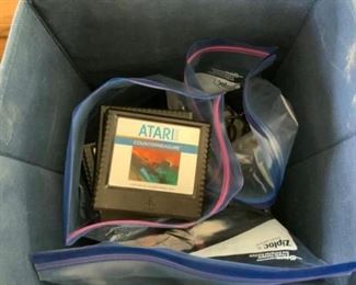 Lot 128- Atari 5200 with games $100