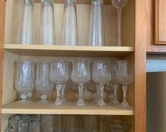 Lot 176. Glassware. Various prices