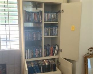 Lot 214-cabinet with lacquer finish $65