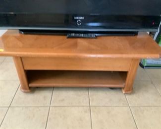 Console table-Sold, but we still have the Samsung TV