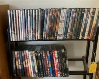 HERE'S WHATS LEFT ON OUR DVD COLLECTION