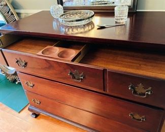 Hickory Vintage Dresser with Mirror