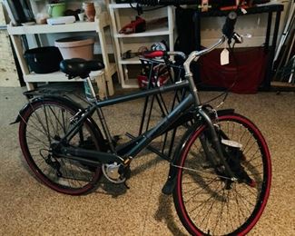 Huffy Norwood Bike and bike racks and accessories
