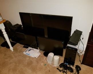 TVs, computer monitors, speaker systems...