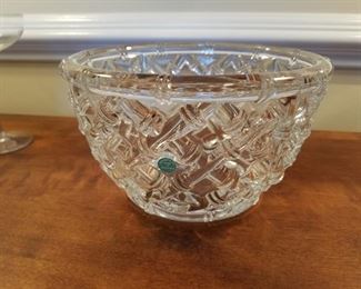 Tiffany crystal bowl
