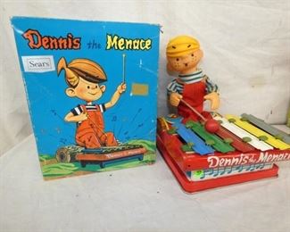 DENNIS THE MENACE BATTERY OP TOY  
