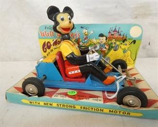 MARX MICKEY MOUSE FRICTION GO-MOBILE 