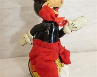 MARX MICKEY MOUSE ON UNICYCLE
