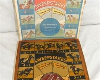 SWEEPSTAKES HORSE RACE GAME 
