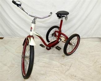 VIEW 3 LRG. WHEEL COLSON TRICYCLE