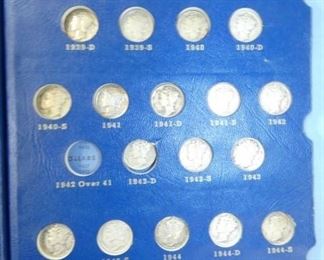 PAGE 3 BOOK OF MERCURY DIMES 